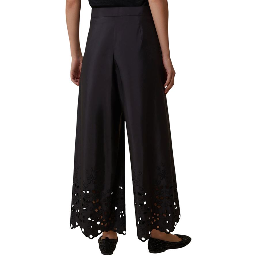 Attore pantaloni in taffettà ricamato da donna Penny Black | 2511131072200002
